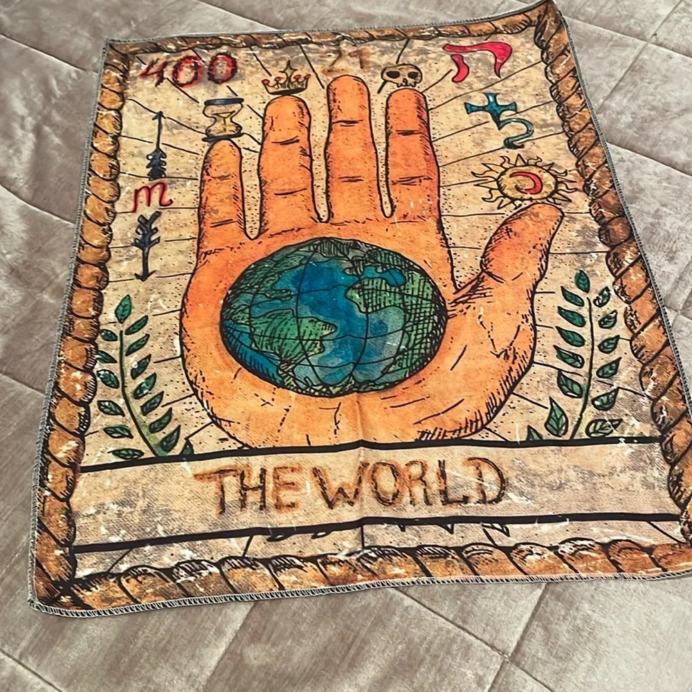 Thin Colorful Wall Hanging 15” x 19” NWOTS